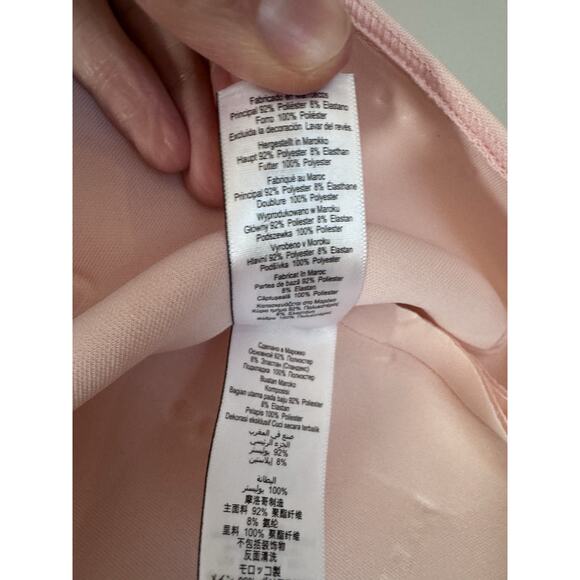 Baker by Ted Baker Pleated Scuba Dress Pink Girls Sz 8 $87 NWT - Picture 11 of 16